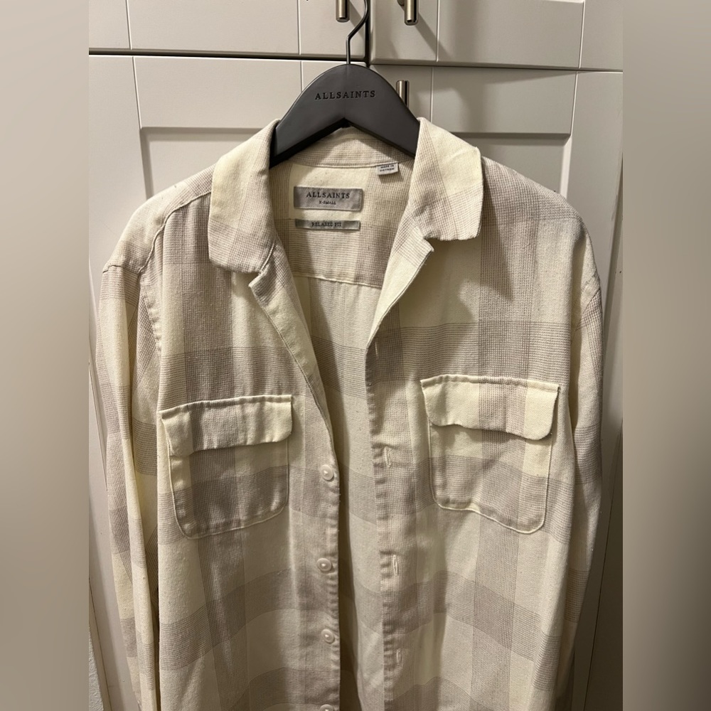 AllSaints checked shirt